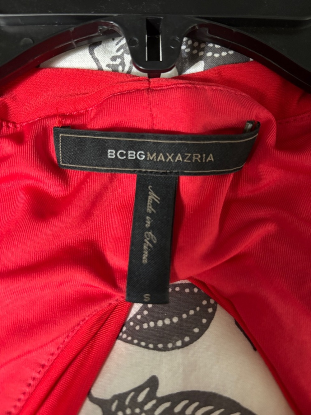 BCBGMaxAzria Red Ruched Mini Dress - Picture 3 of 5